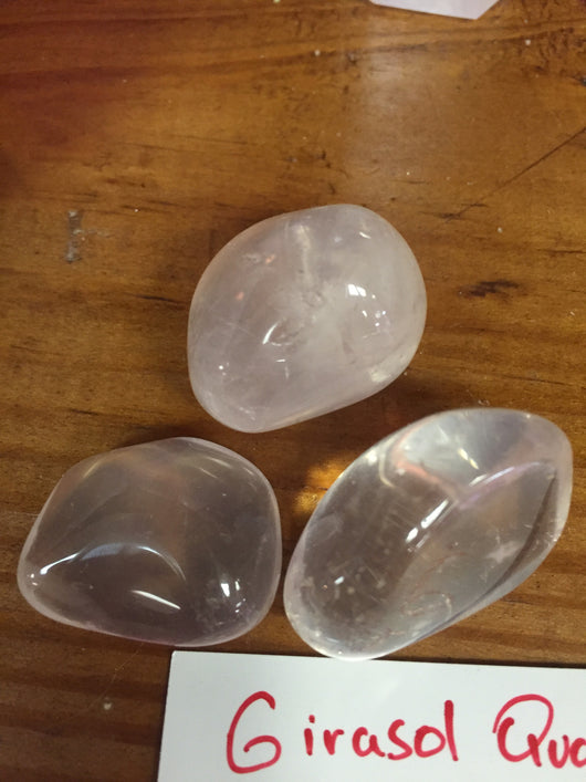 Girasol Quartz Tumbled Stone