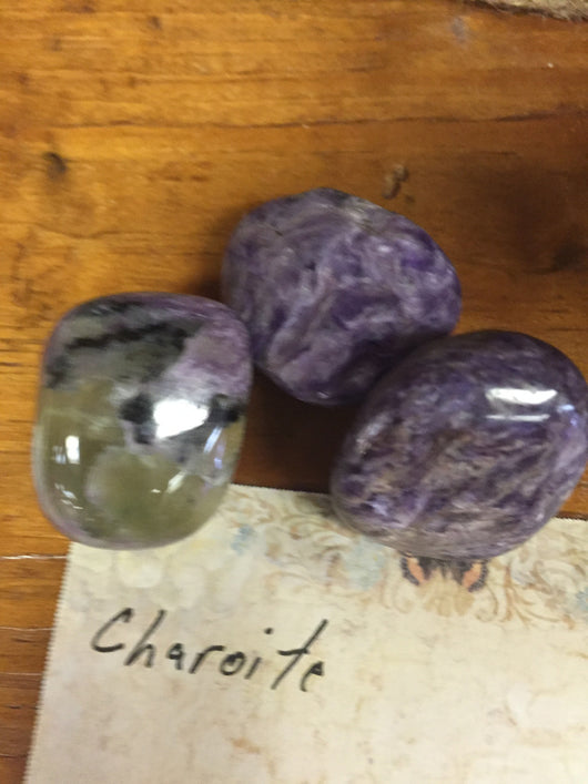 Charolite Tumbled Stone