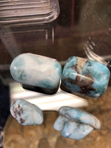 Larimar Tumbled Stones