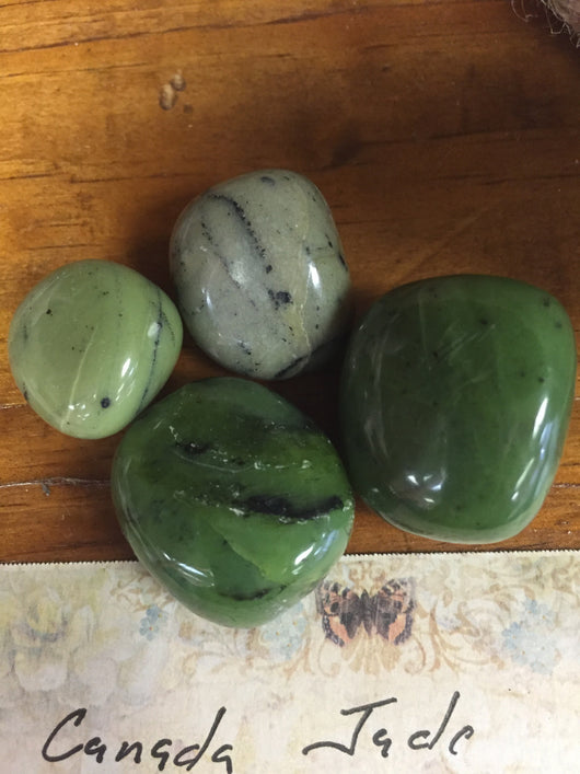Canada Jade (Nephrite) Tumbled Stone