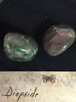 Diopside Tumbled Stone